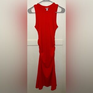 Elegant Red Women's Dress
